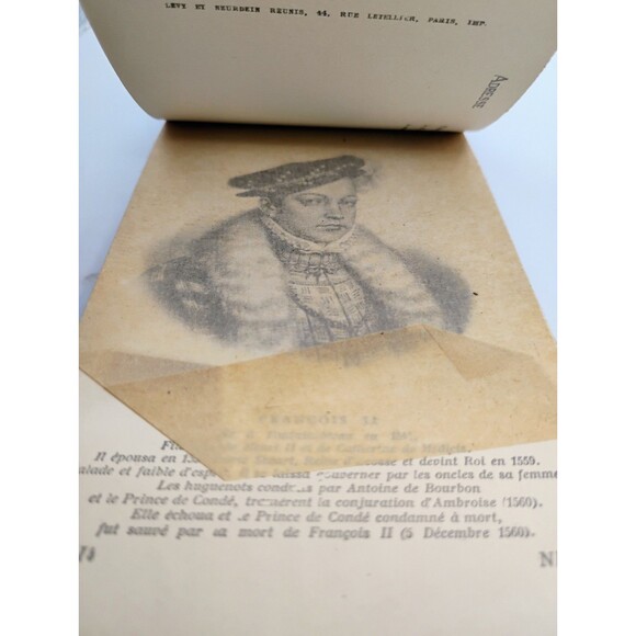 24 Antique "Portraits Historiques" 24 Cartes Postales Detachable ND Traceable - Picture 7 of 13